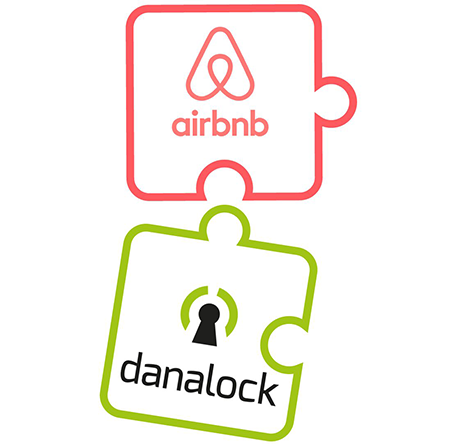 airbnb и умный замок danalock